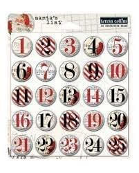 Santas List – Decorative Brads