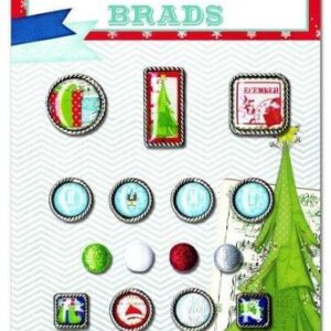 Elf Magic brads Bo Bunny