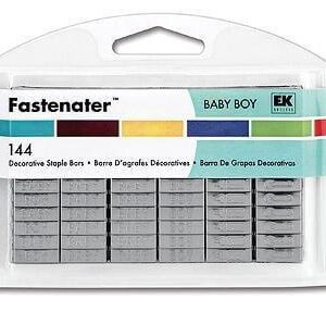 Grampo Fastenator (144 pçs) – Baby Boy