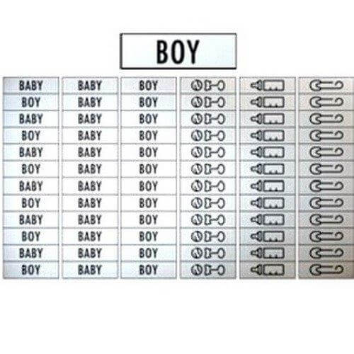 Grampo Fastenator (144 pçs) – Baby Boy - Imagem 3