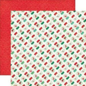 Papel para scrapbooking Echo Park Snow globes