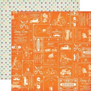 Papel para scrapbooking Jack and Jill Cars