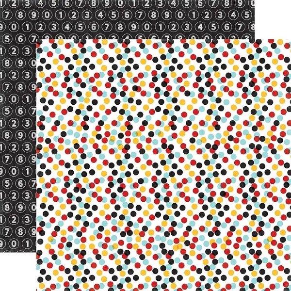 Papel para scrapbooking Echo Park Confetti Dots