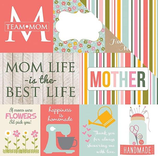 Papel para scrapbooking Echo Park Journaling Cards Mini Themes