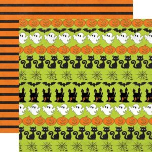 Papel para scrapbooking Echo Park Ghosts & Pumpkins
