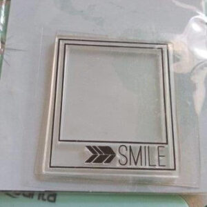 Carimbo clear stamp Imaginisce smile