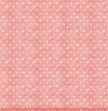 Papel de Scrapbook - WAITING FOR II Coral 240g BASE65 - Imagem 2